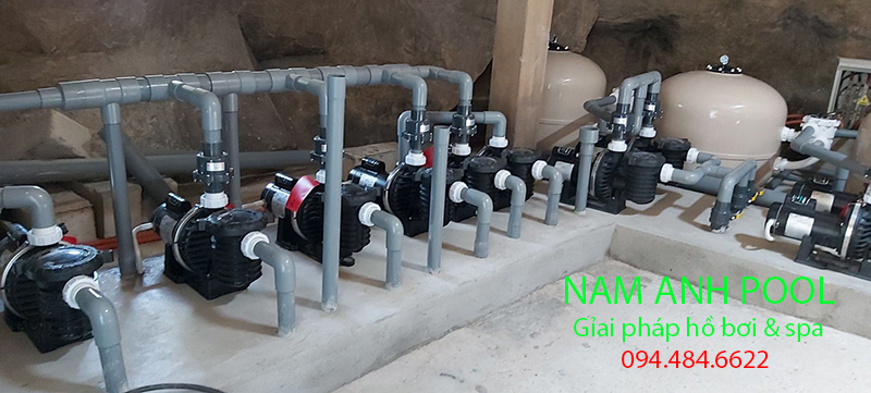 CÁCH LẮP ĐẶT MÁY BƠM NƯỚC HỒ BƠI ĐÚNG CÁCH - Nam Anh Pool 